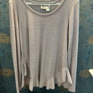 Cozy long sleeved shirt